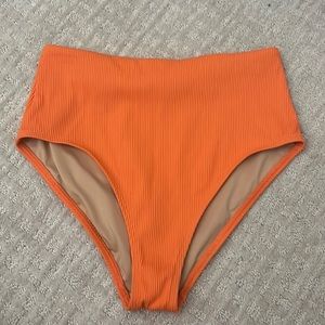 Orange Bathing Suit Bottom